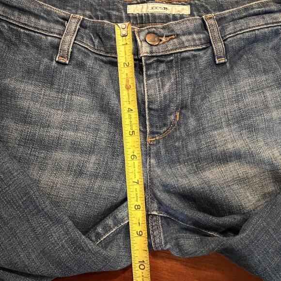 Joe's Jeans Harvey Wash Bermuda Shorts Blue Denim Size 27 Stretch Walking Shorts - Picture 9 of 15